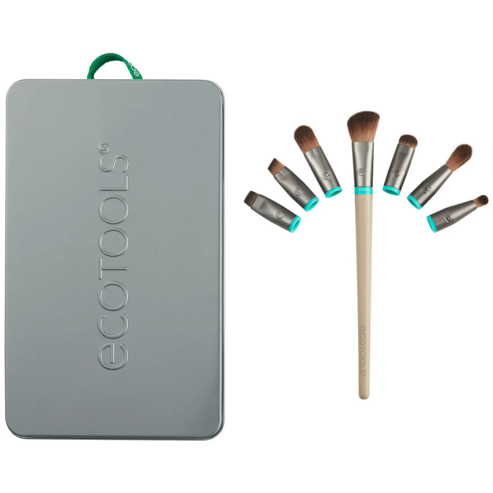 Kit De Brochas para Ojos Interchangeables EcoTools Total Renewal