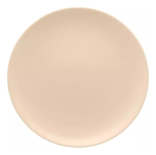 Plato Playo 26cm Ceramica Unni Merengue Oxford Crema