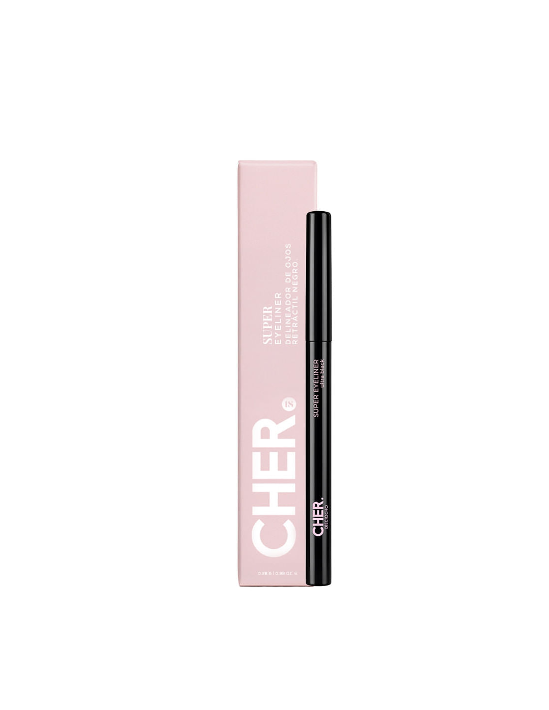 Delineador para Ojos Cher Dieciocho Super Eyeliner Negro