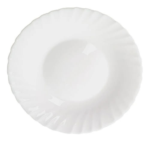Set X6 Plato Postre 20cm Bormioli Rocco Ebro Vidrio Templado