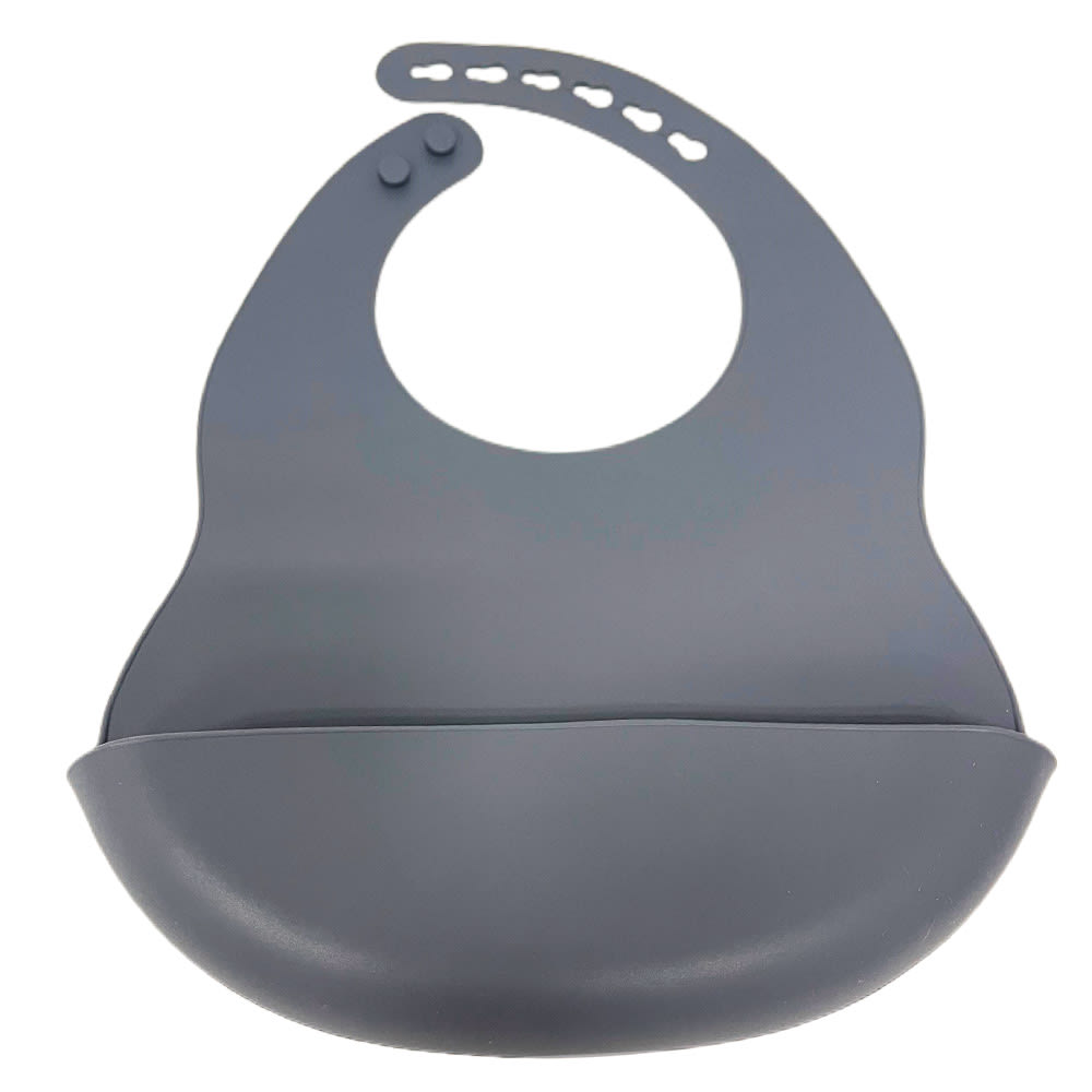 Babero Gris Regulable Gadnic con Bolsillo