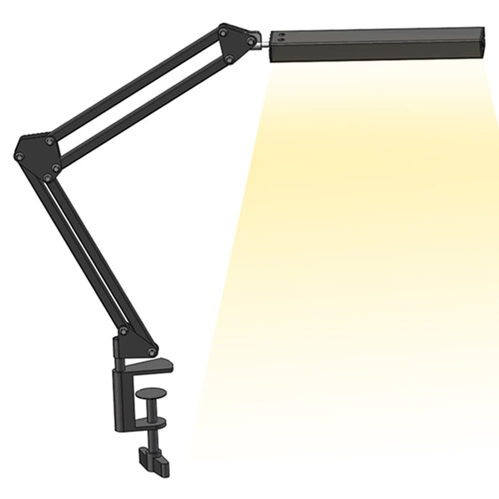 Lámpara Led De Escritorio Gadnic LedMax Con Brazo 360° Cálida