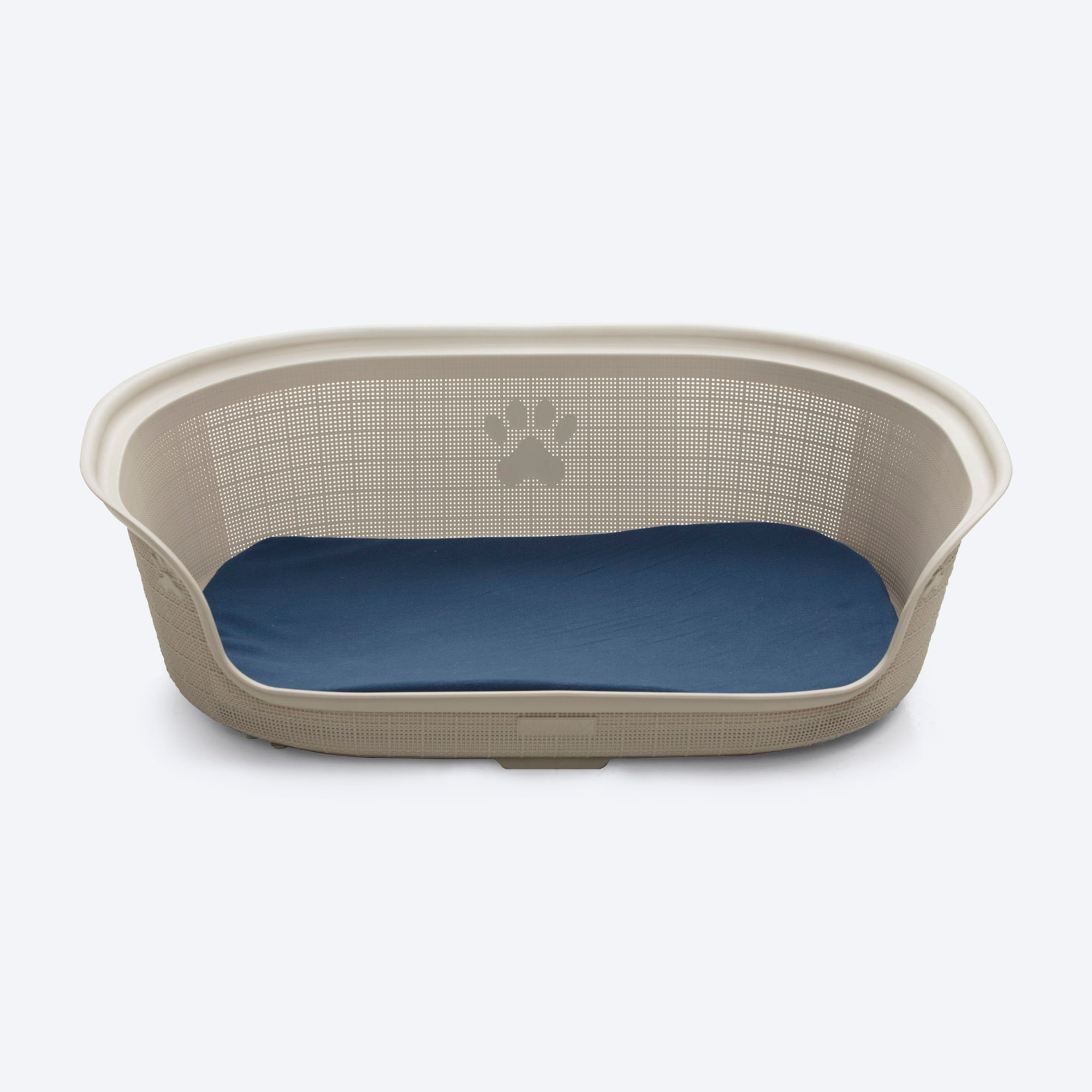 Cama Para Mascotas Perro Gato Rimax Con Colchón Taupe RX-13211