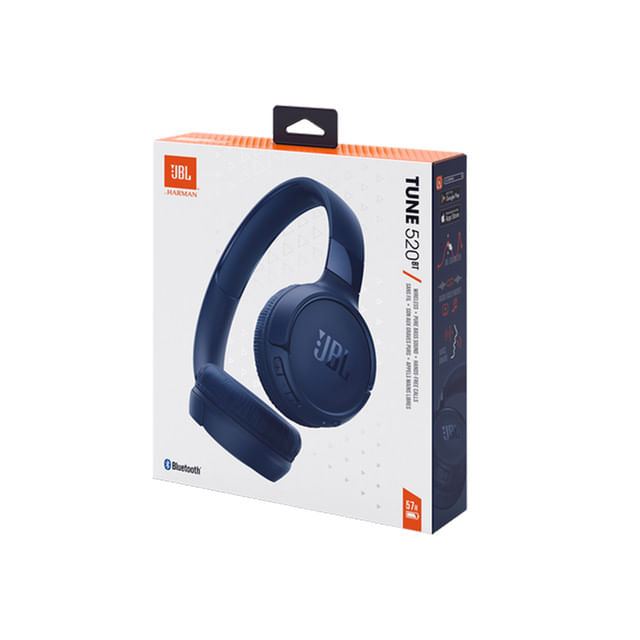 Auriculares JBL Tune 520BT Vincha Azul