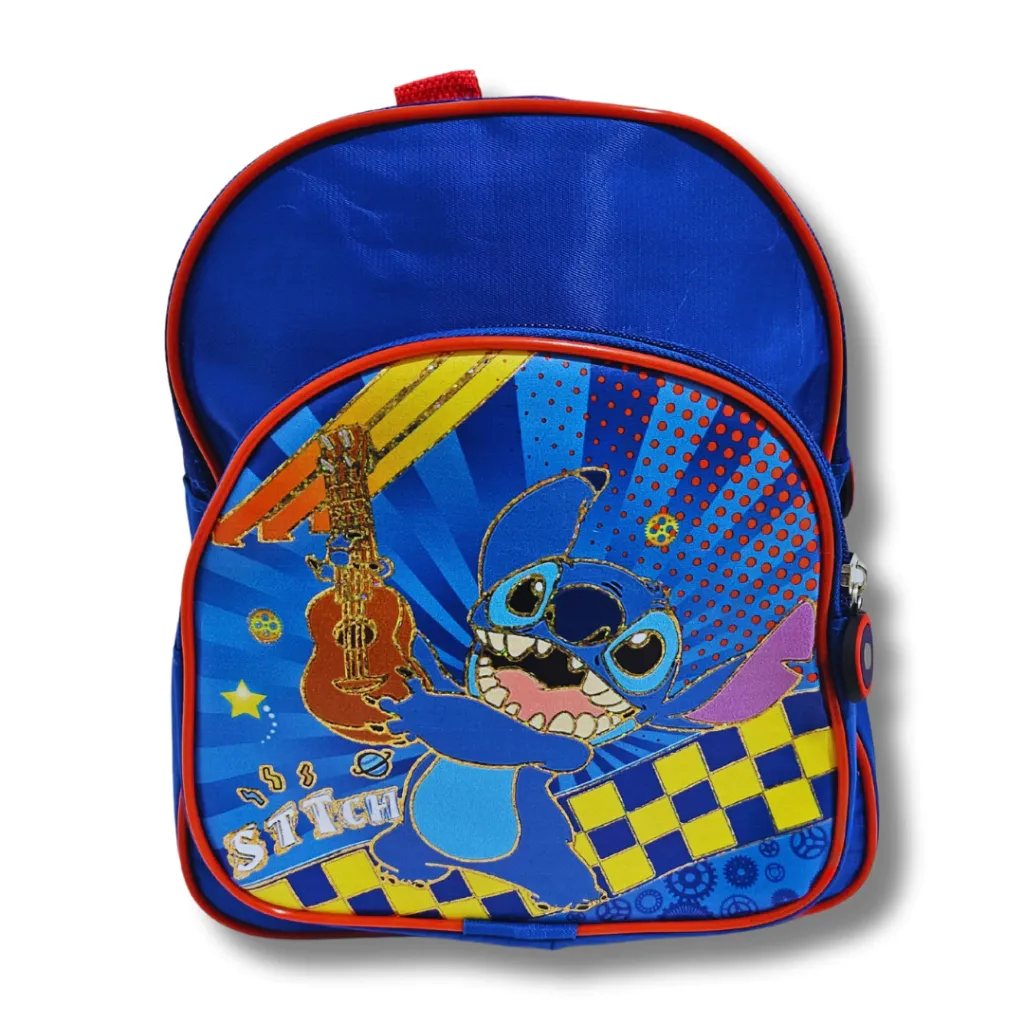 Mochila Estudiantil Infantil Nene Nena Escolar Reforzada Stitch