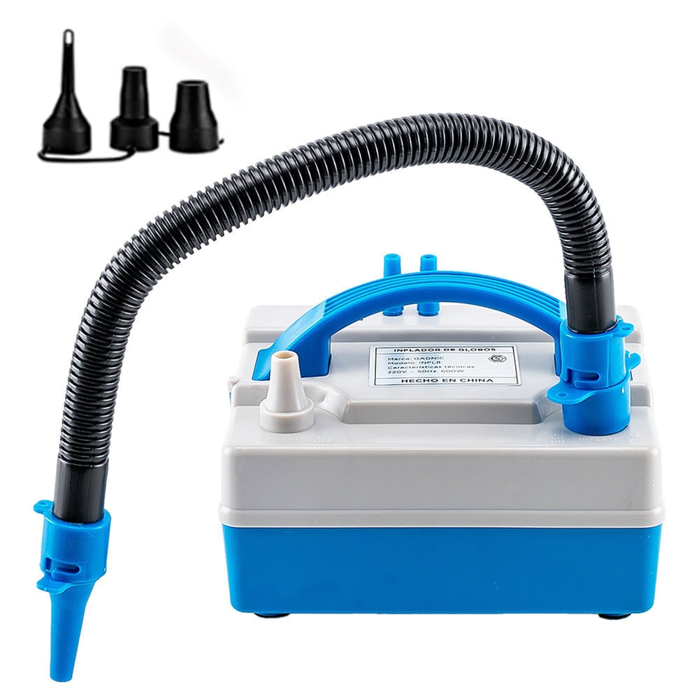 Inflador de Globos Gadnic Eléctrico 600W 220-240V