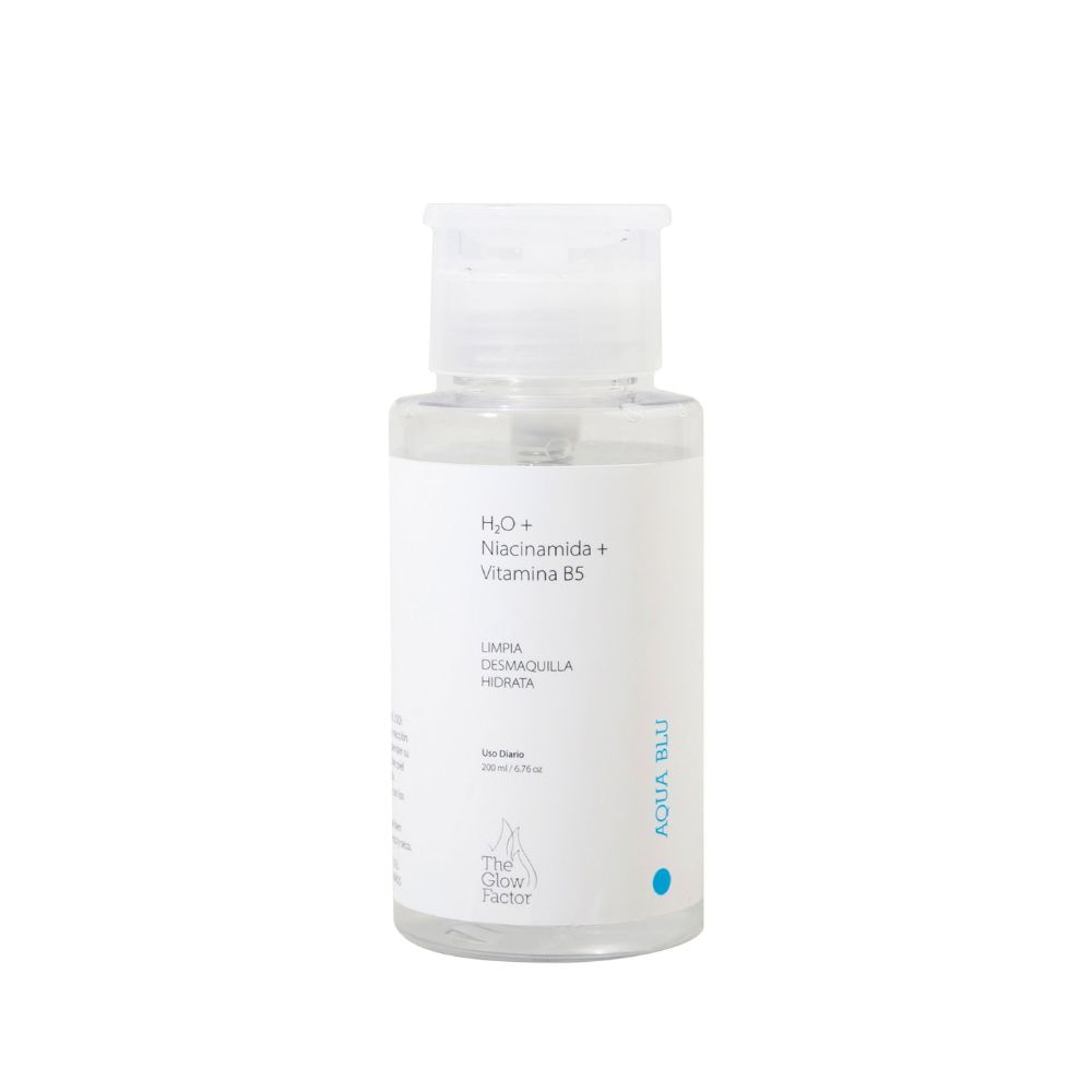 Agua Micelar The Glow Factor Aqua Blu 200 Ml