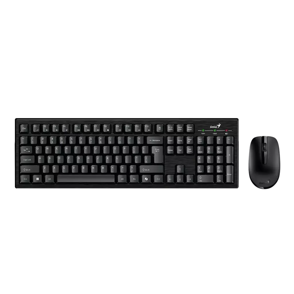 Teclado y Mouse Genius KM-8101 -Inalambrico -Negro 31340014401