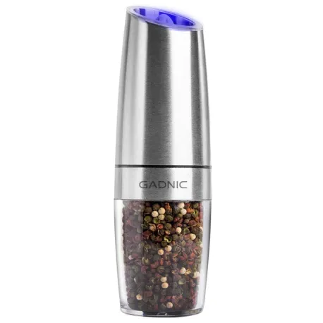 Molinillo de pimienta/sal de mano Eléctrico con Luz Led Gadnic MOLINI02