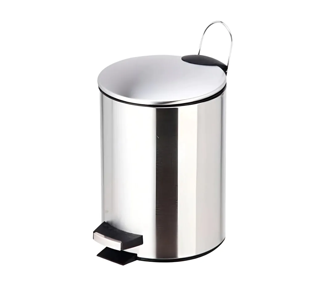 Cesto De Residuos Acero Inoxidable 5 Lts c/PedalHOGAR Actual 142914
