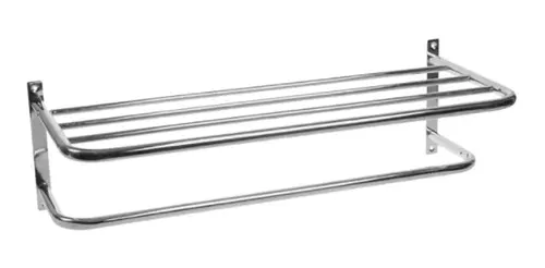 Toallero De Pared c/Repisa Acero InoxidableHOGAR Actual 142280