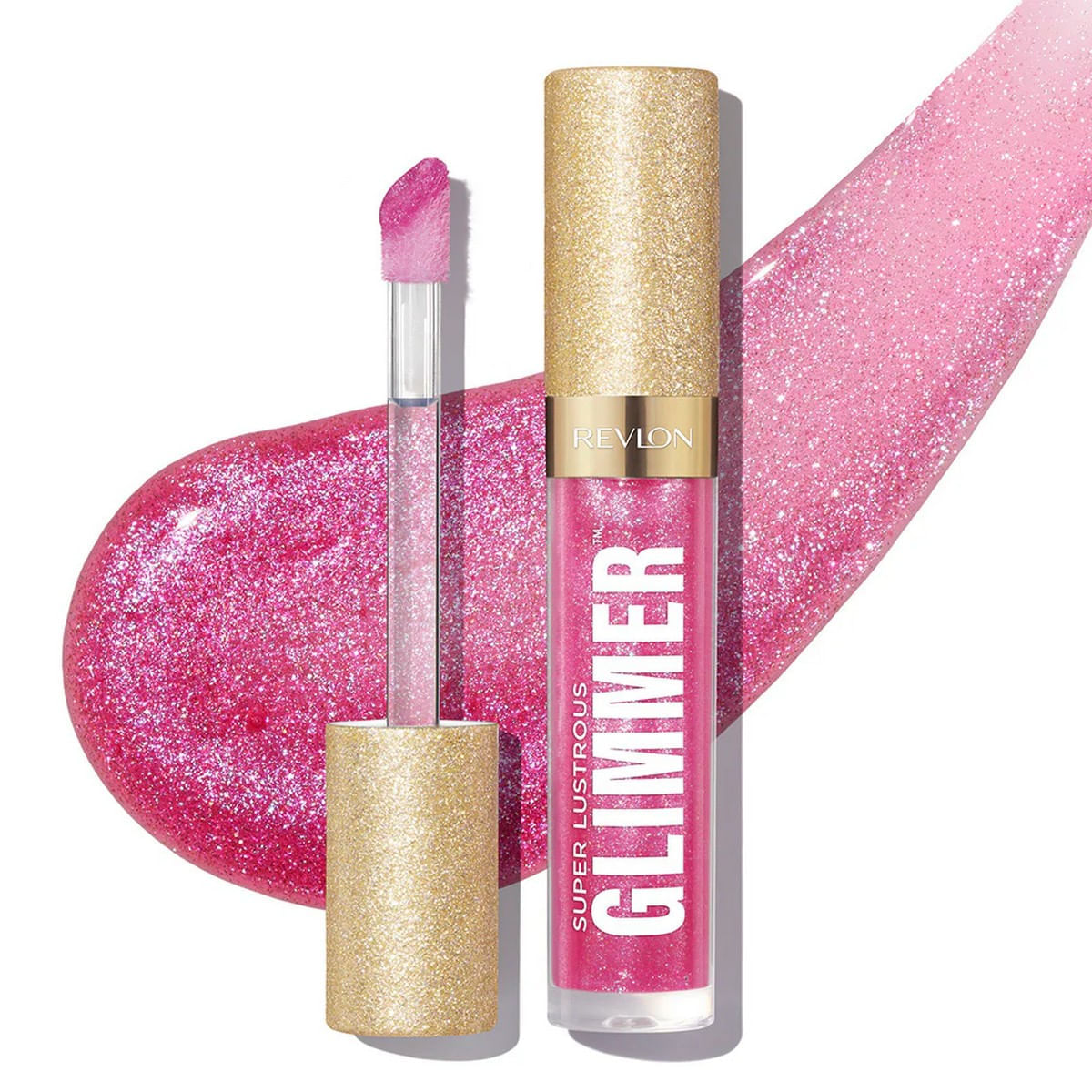 Brillo Labial Revlon Super Lustrous Glimmer Gloss Rose Glow