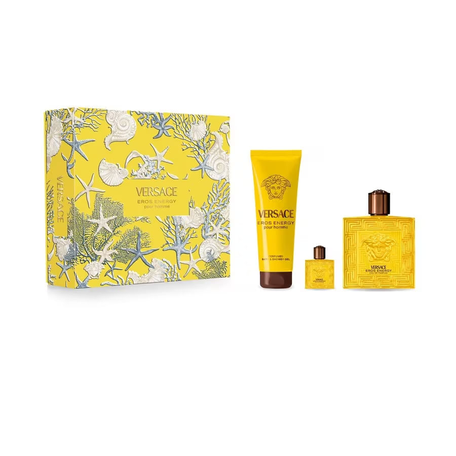 Set Versace Eros Energy EDP 100 ml + Miniatura + Shower Gel