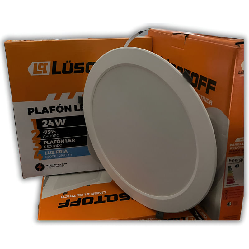 LIR24W PLAFON EMBUTIR REDONDO 24W