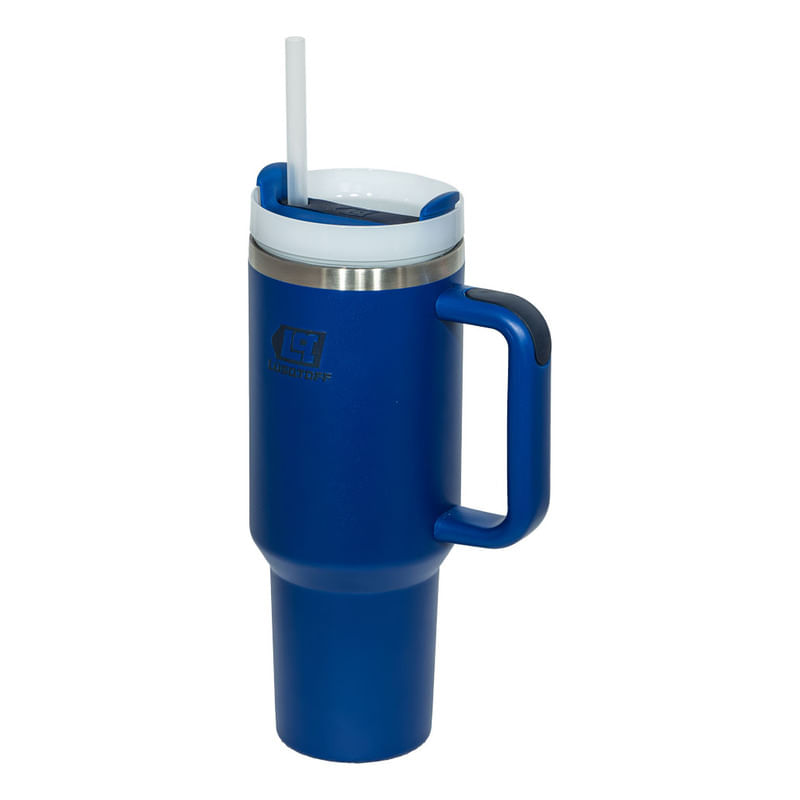 Vaso Termico Lusqtoff 1.2 Litros Acero Inoxidable Con Tapa - Nombre del diseno VTL1.2-9A - Color Azul
