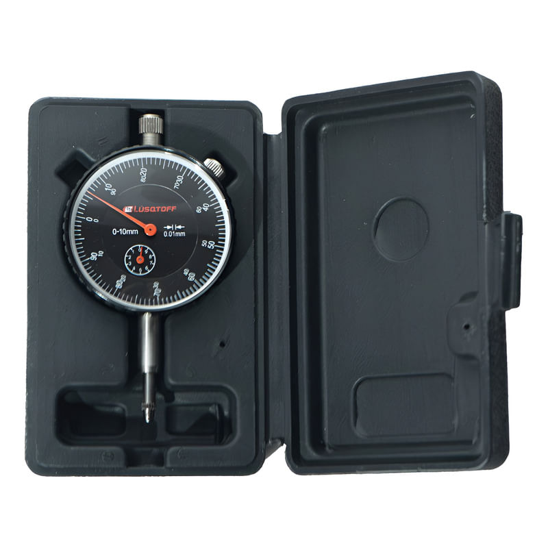 Reloj Comparador Profesional De 0 A 10mm Acero Cr-v Lusqtoff