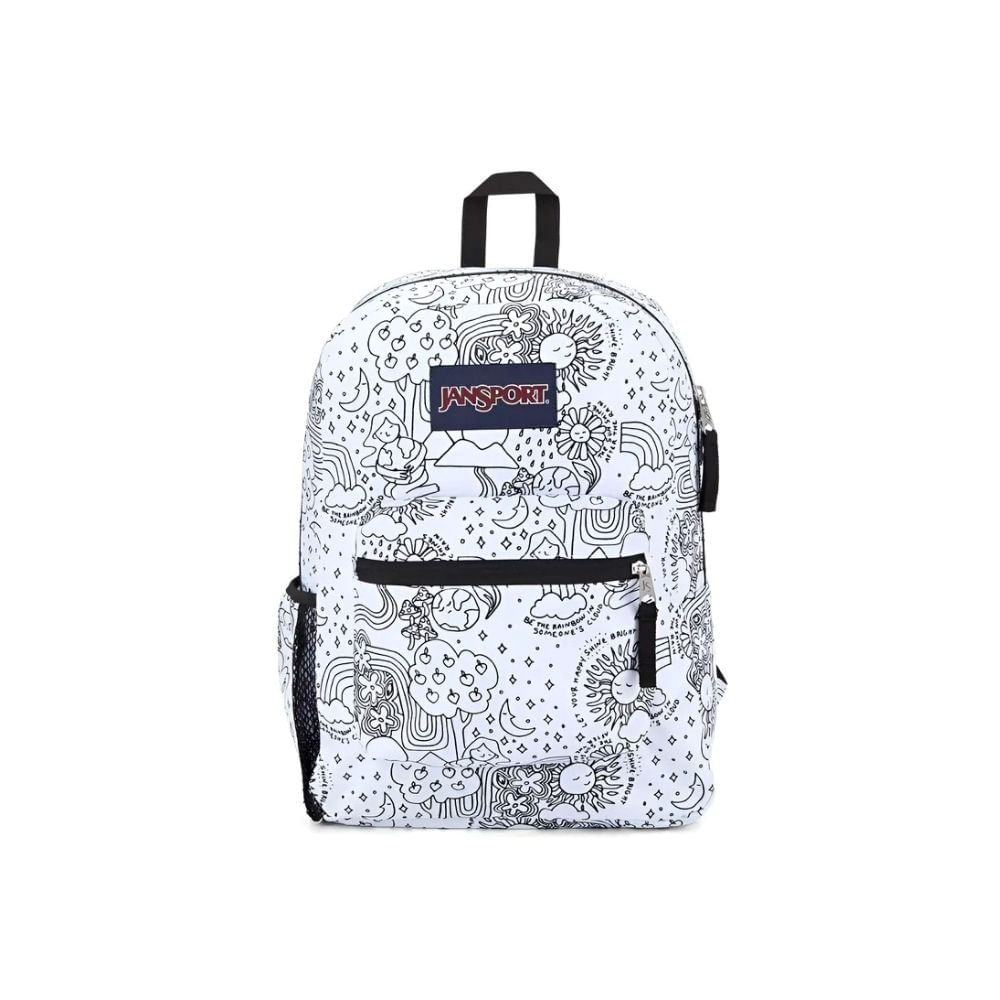 Mochila Jansport Cross Town Urbana 26l Lts Poliéster Broken Broadcast