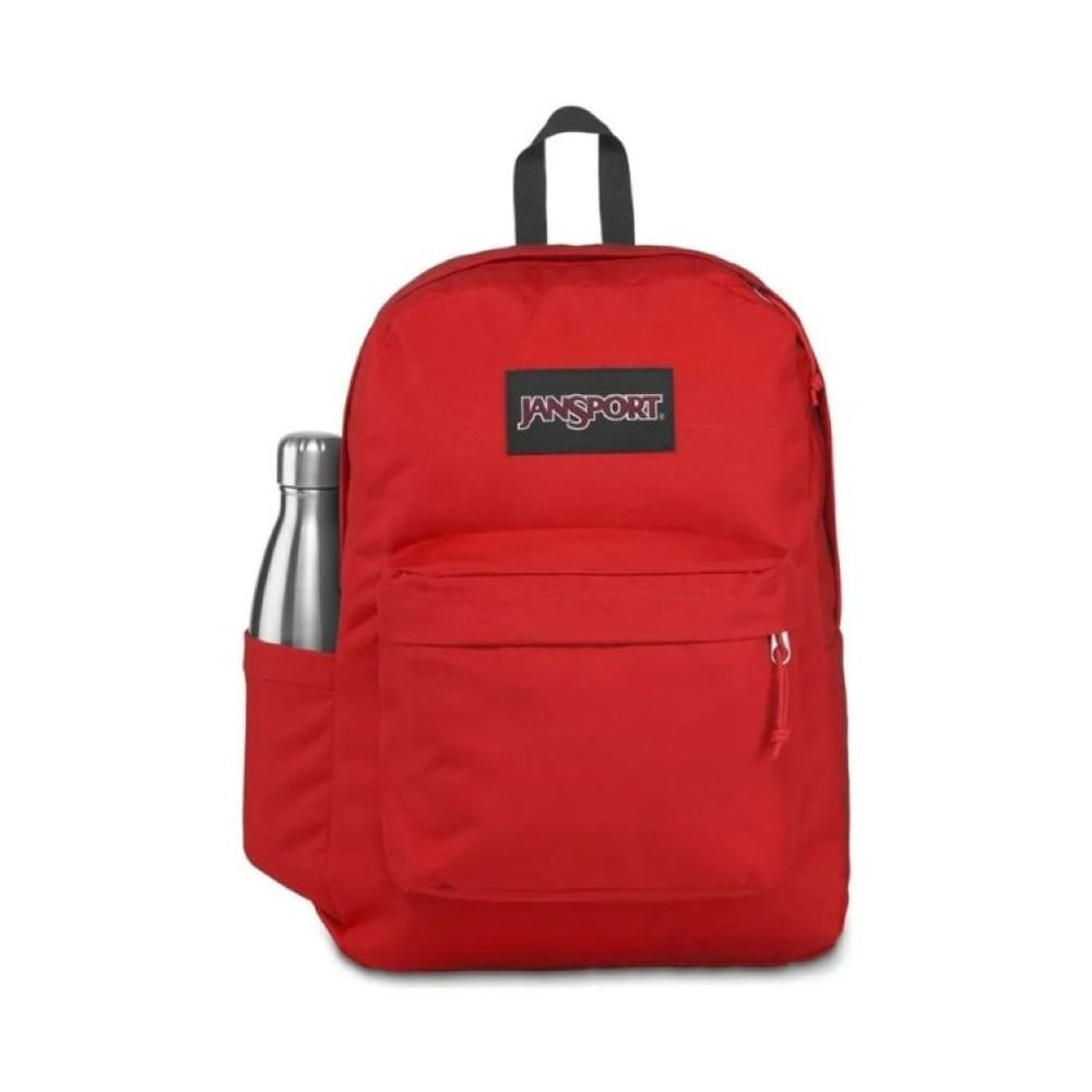 Mochila Jansport Superbreak Plus 26l Porta Notebook Urbana Red Tape
