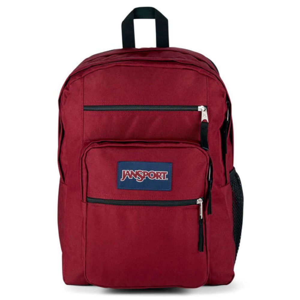 Mochila Jansport Big Student 34l Xl Porta Notebook Urbana Russet Red
