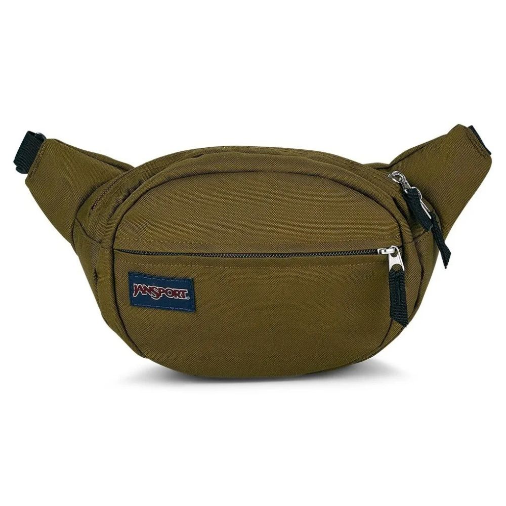 Riñonera Jansport Fifth Avenue Urbana 2,5l Amplia Con Bolsillo Army Green