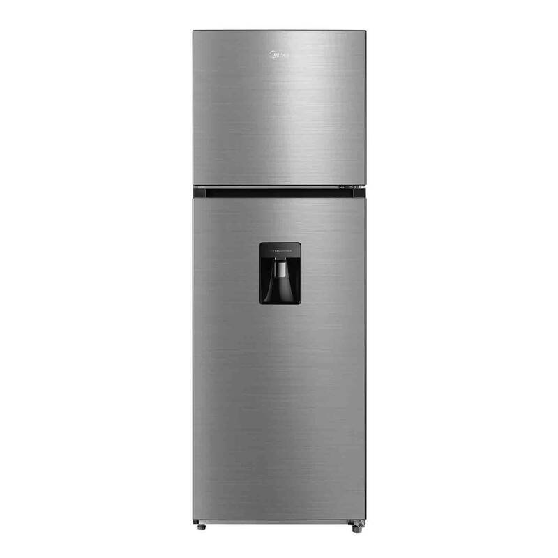Heladera con Freezer Ciclica Inverter Midea 340L Mdrt489mte46adw Acero Inoxirable