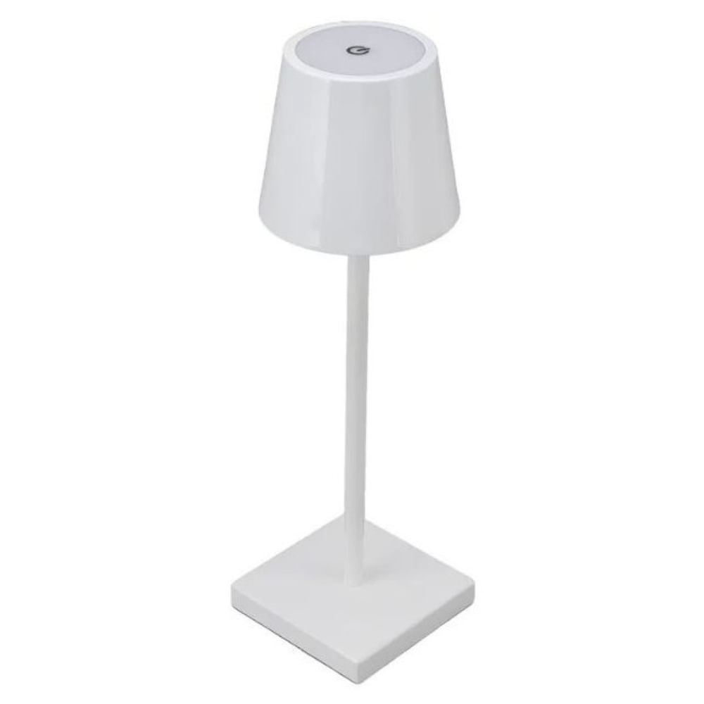 Velador Lampara Vgo Metal Con Sensor Tactil Recargable Usb
