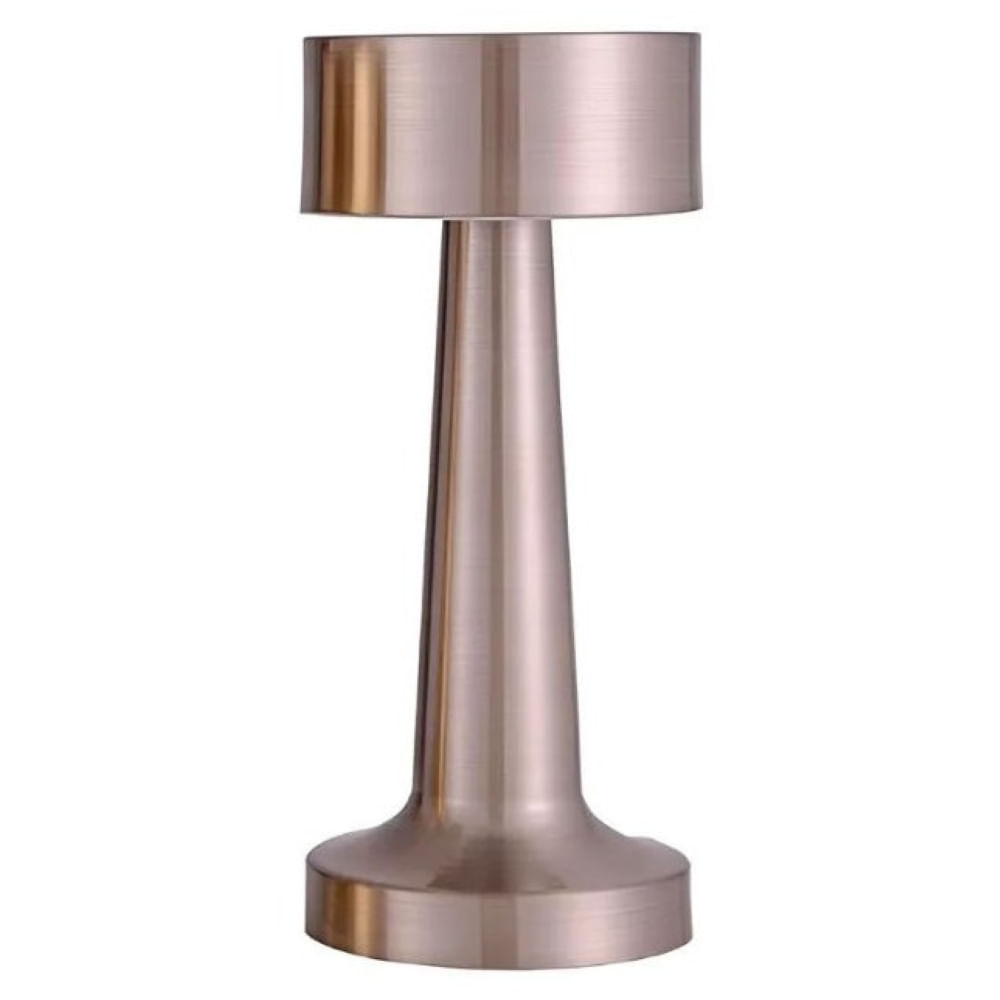 Lámpara Velador Led Vgo Recargable Usb Sensor Tactil Metal