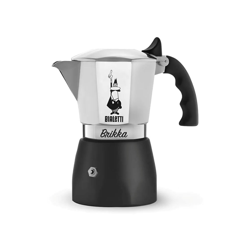 Cafetera Bialetti Brikka 4 Pocillos Moka Italiana Espumoso