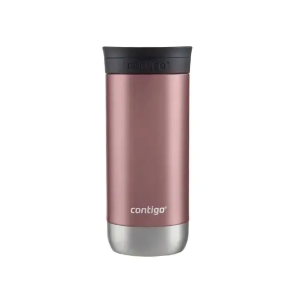 Vaso Térmico Contigo Huron Acero Inox 473ml Tapa Snapseal Color Rosa Metalizado