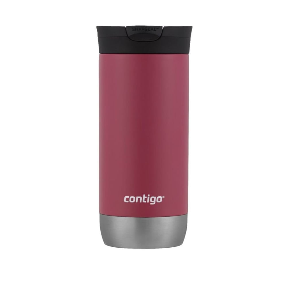Vaso Térmico Contigo Huron Acero Inox 473ml Tapa Snapseal Color Fucsia