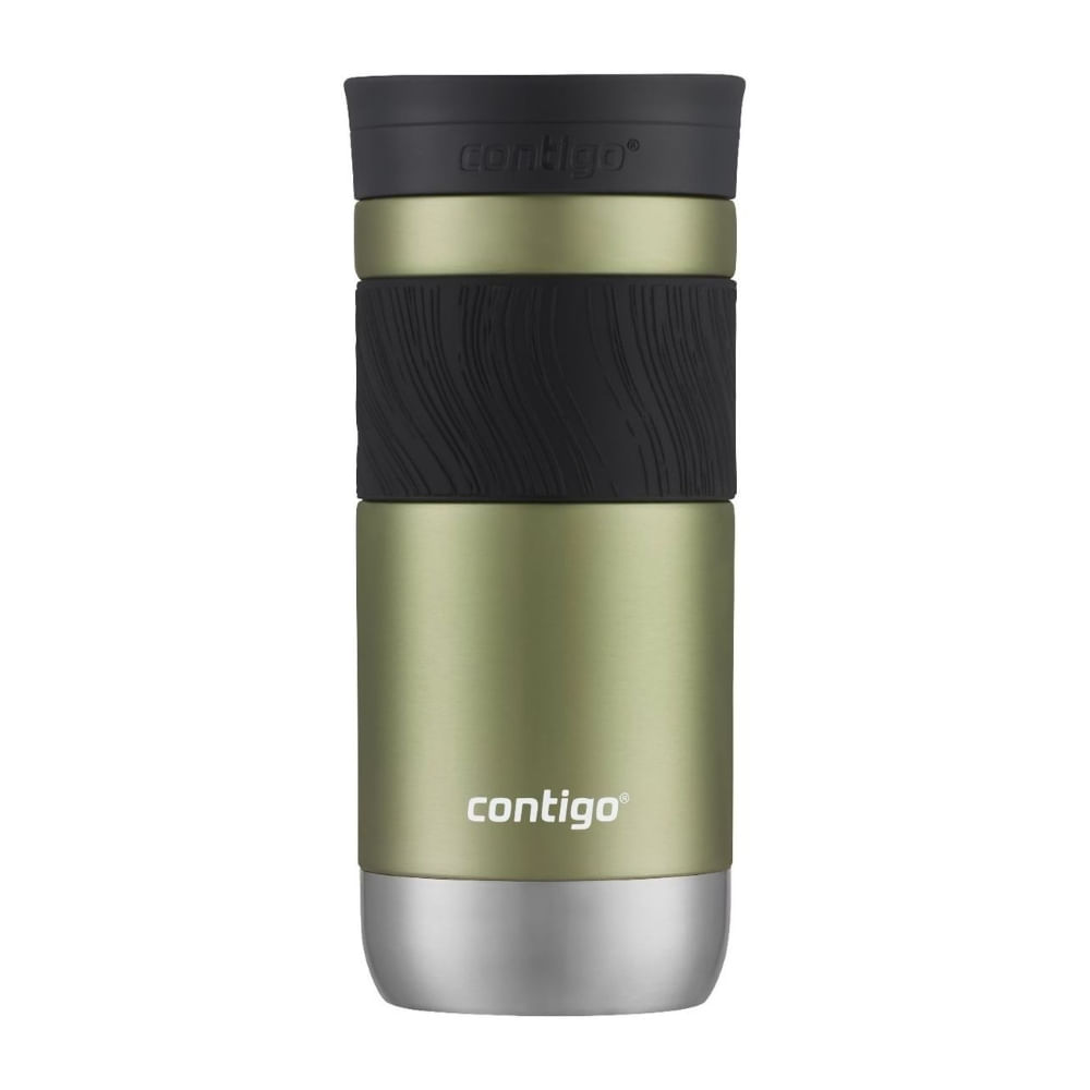 Vaso Térmico Contigo Byron 473ml Acero Inox Tapa Snapseal Color Verde Claro