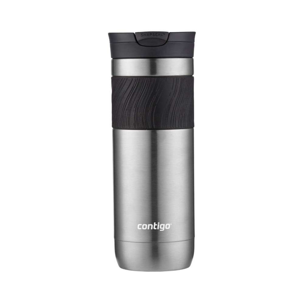 Vaso Térmico Contigo Byron 591ml Acero Inox Tapa Snapseal Color Plateado Stainless Steel