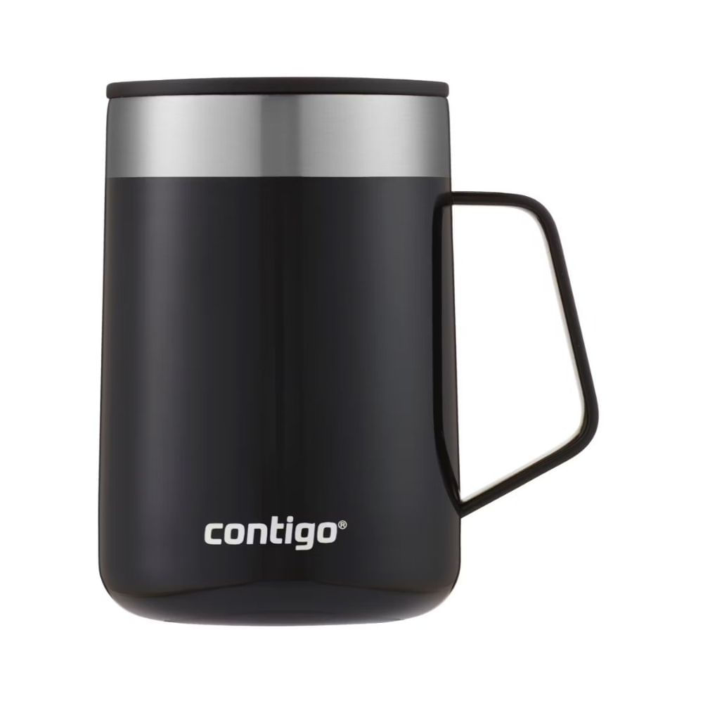 Taza Térmica Contigo Streeterville 415ml Acero Inoxidable Color Negro Licorice