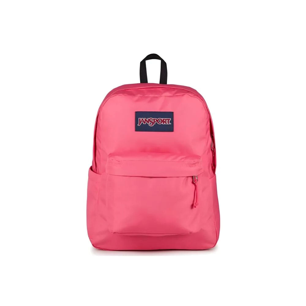 Mochila Jansport Superbreak Plus 26l Porta Notebook Urbana Posh Pink