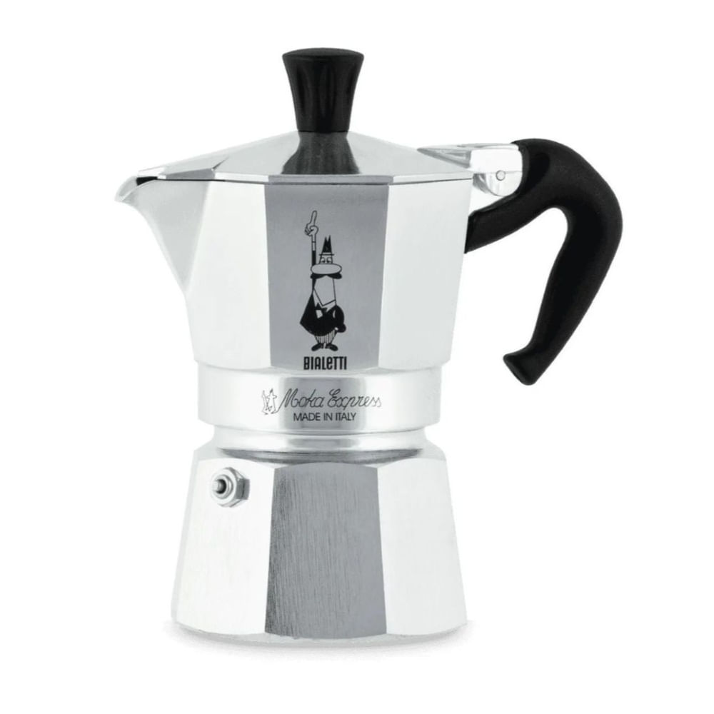 Cafetera Bialetti Moka Express 2 Cups Aluminio Italiana