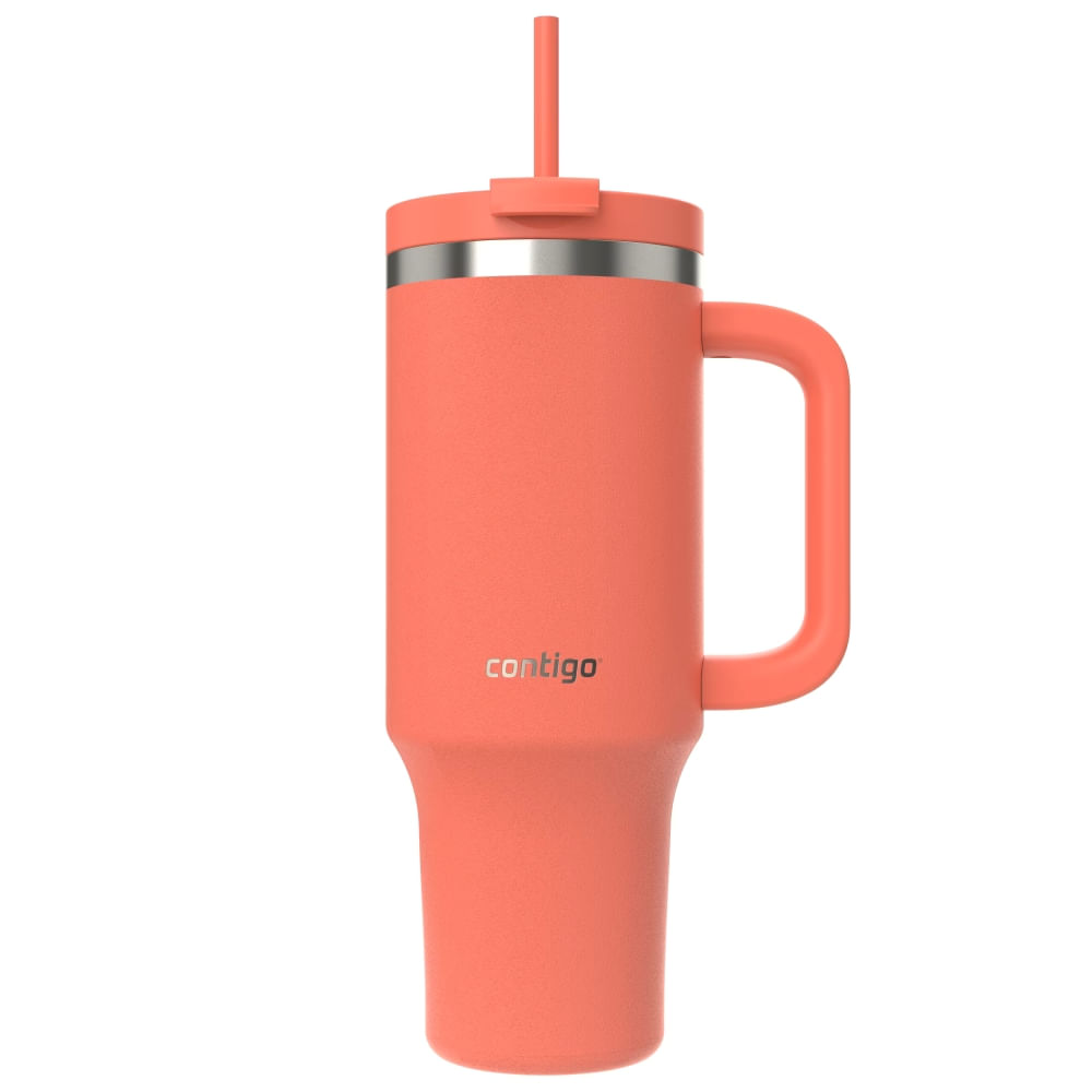 Vaso Térmico Contigo Streeterville 1.1 L Tumbler Acero Inox Color Coral