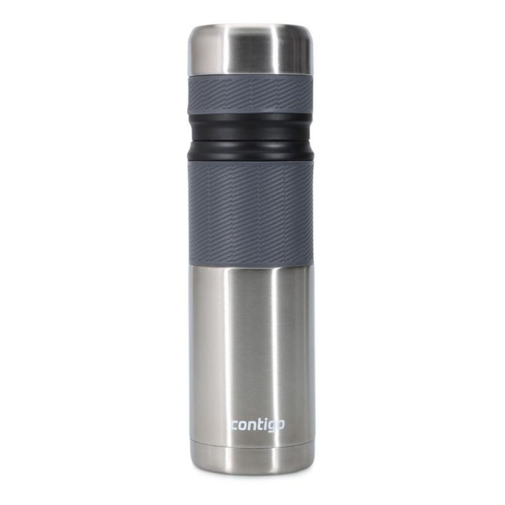 Termo Contigo 739ml Pico Cebador Mate Acero Inox Antiderrames Color Plateado