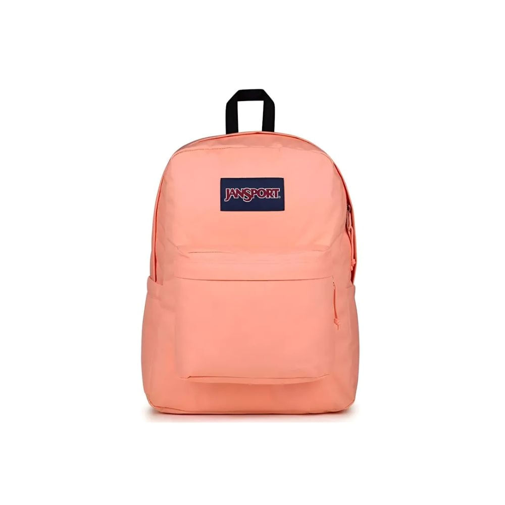 Mochila Jansport Superbreak Plus 26l Porta Notebook Urbana Peach Bum