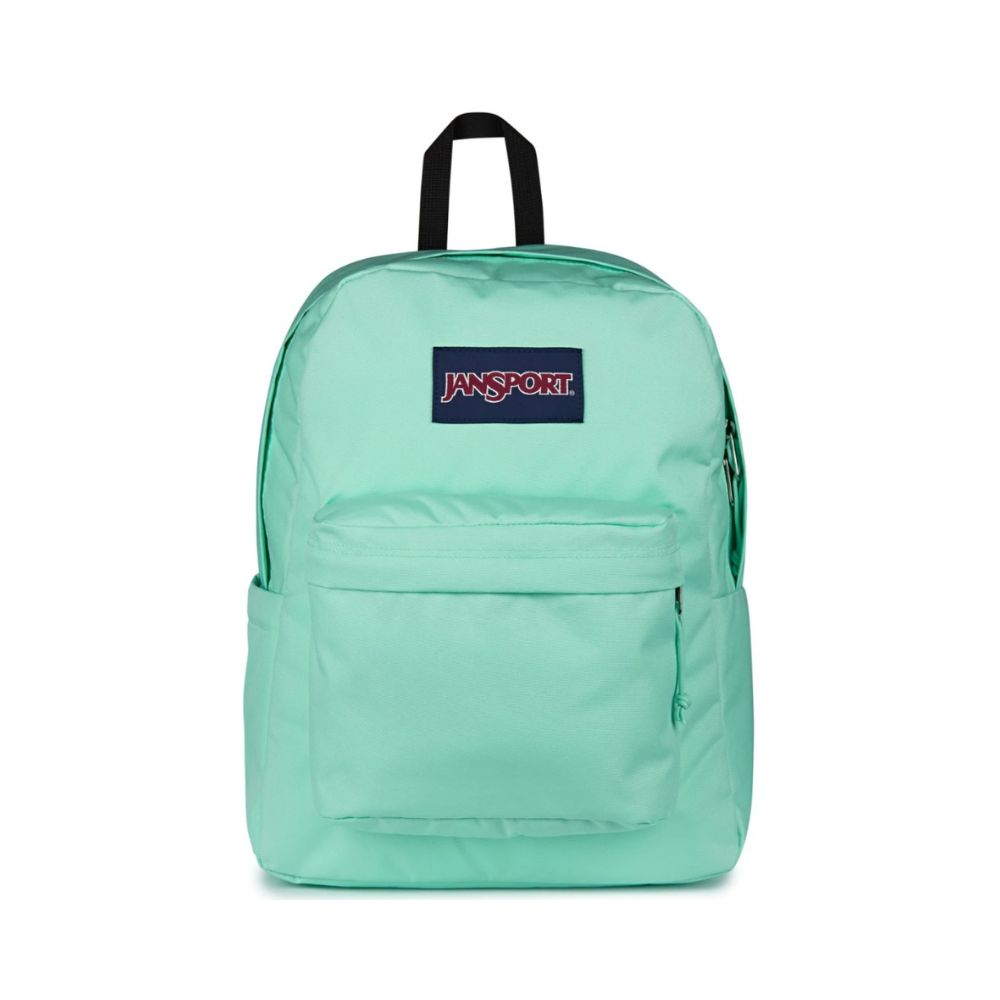 Mochila Jansport Superbreak Plus 26l Porta Notebook Urbana Magic Mint