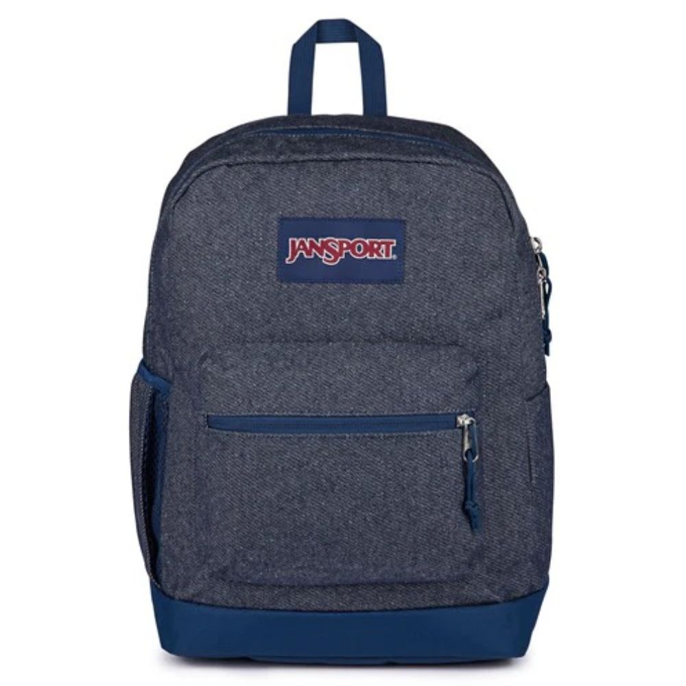 Mochila Jansport Cross Town Plus Remix 26l Porta Notebook Indigo Denim