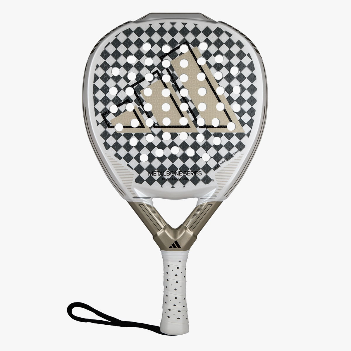 Paleta Padel Metalbone Series White Pala Profesional adidas