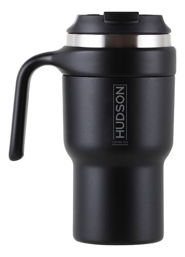 Vaso Isotérmico Para Café De 600ml Color Negro Hudson Negro Vasos De Café