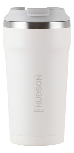 Vaso Isotérmico Para Café De 470ml Color Crema Hudson Crema Vasos De Café