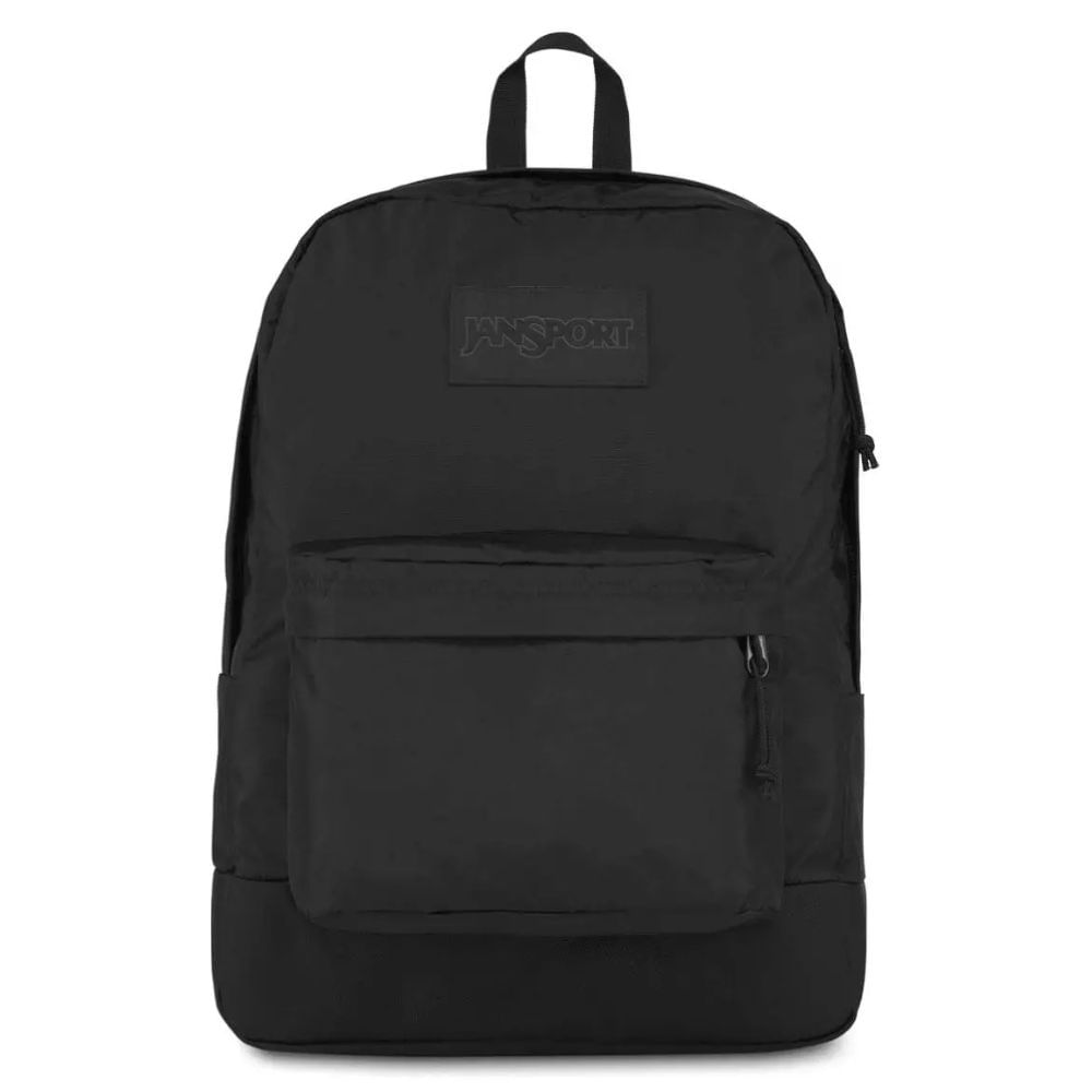 Mochila Jansport Superbreak 26 Litros Urbana 100 Poliéster Monochrome Black