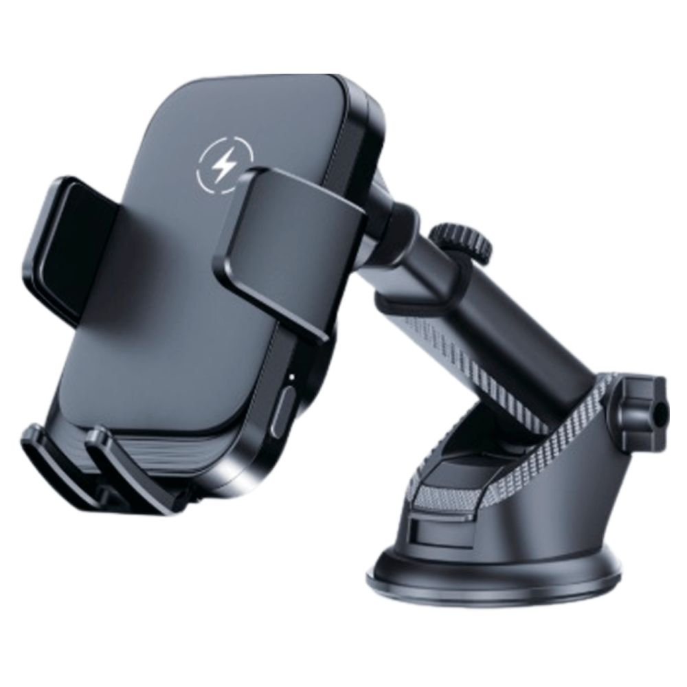 Soporte Celular Onebox Tablero Auto Carga Inalámbrica Color Negro
