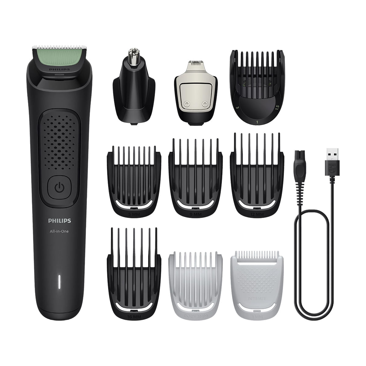 Multigroom All-in-One Philips MG3931/15 con 10 accesorios