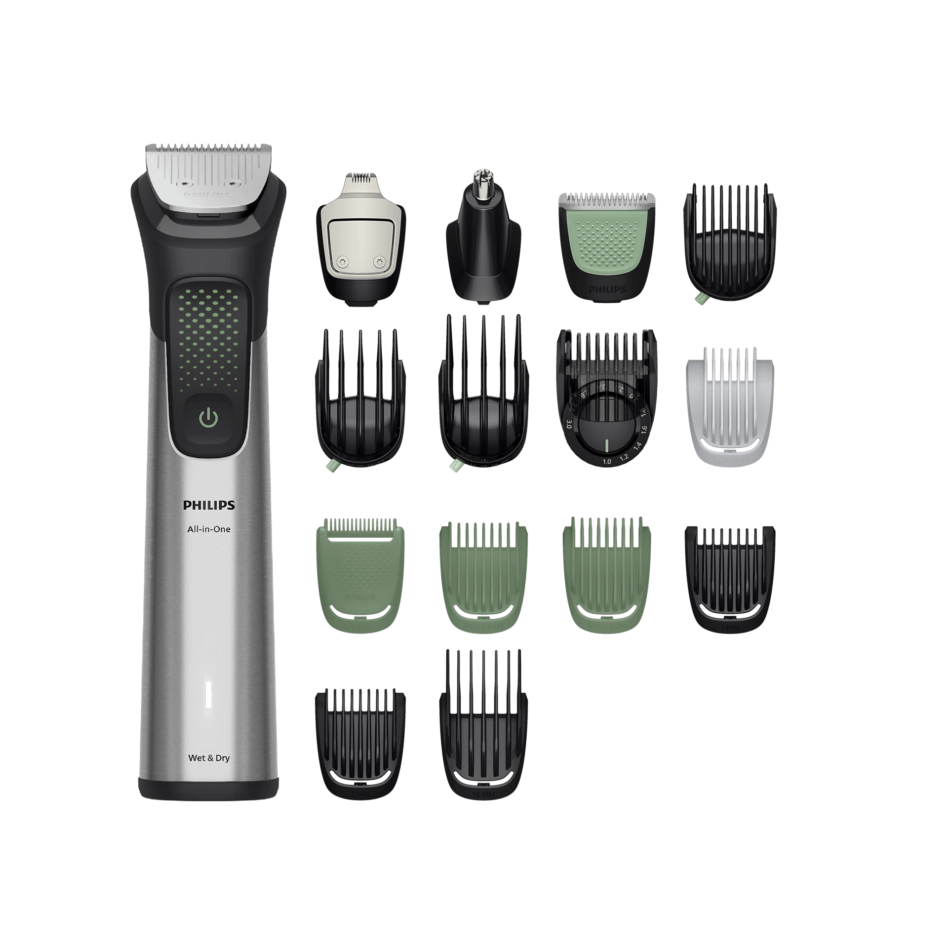 Multigroom All in One Philips MG9532/15 con 16 accesorios