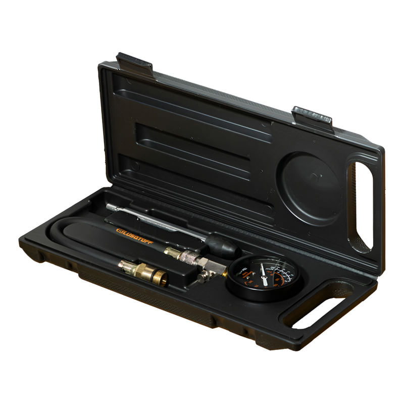 Compresometro Kit Nafta Triple Escala Psi-bar-kg Pr Lusqtoff