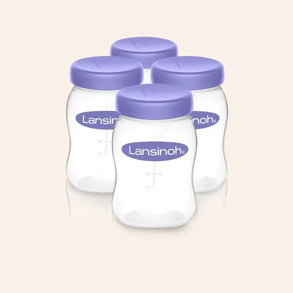 Botellas de Almacenamiento de leche materna