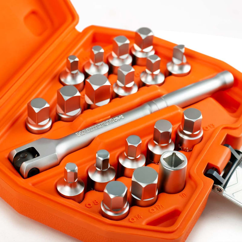 Kit Juego Extractor Tapones De Carter Set 19 Pieza Automotor